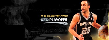 Electriying Spurs Facebook Covers